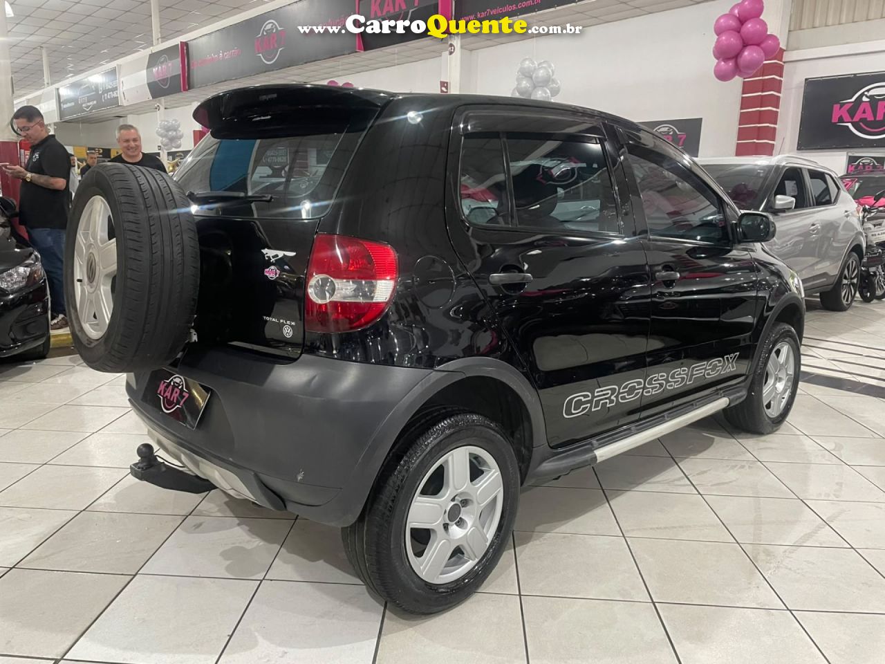 VOLKSWAGEN   CROSSFOX 1.6 MI TOTAL FLEX 8V 5P   PRETO 2006 1.6 FLEX - Loja