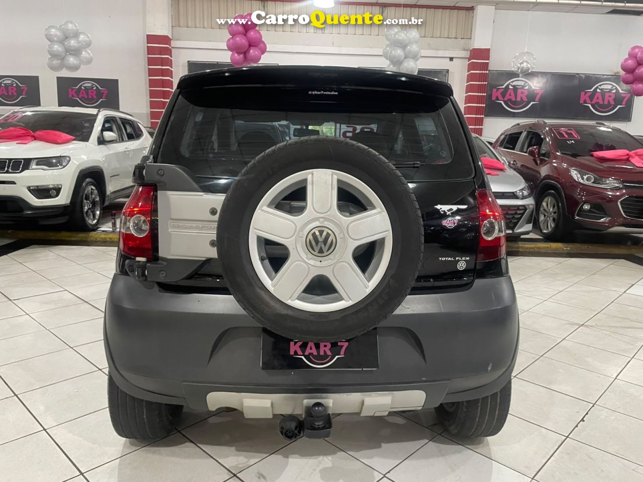 VOLKSWAGEN   CROSSFOX 1.6 MI TOTAL FLEX 8V 5P   PRETO 2006 1.6 FLEX - Loja