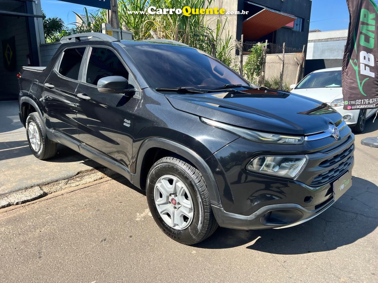 FIAT   TORO FREEDOM 2.0 16V 4X2 TB DIESEL MEC.   PRETO 2017 2.0 DIESEL - Loja