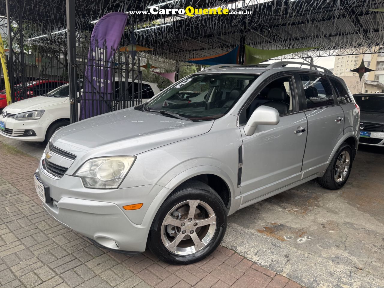 CHEVROLET   CAPTIVA SPORT AWD 3.0 V6 24V 268CV   PRATA 2012 3.0 GASOLINA - Loja