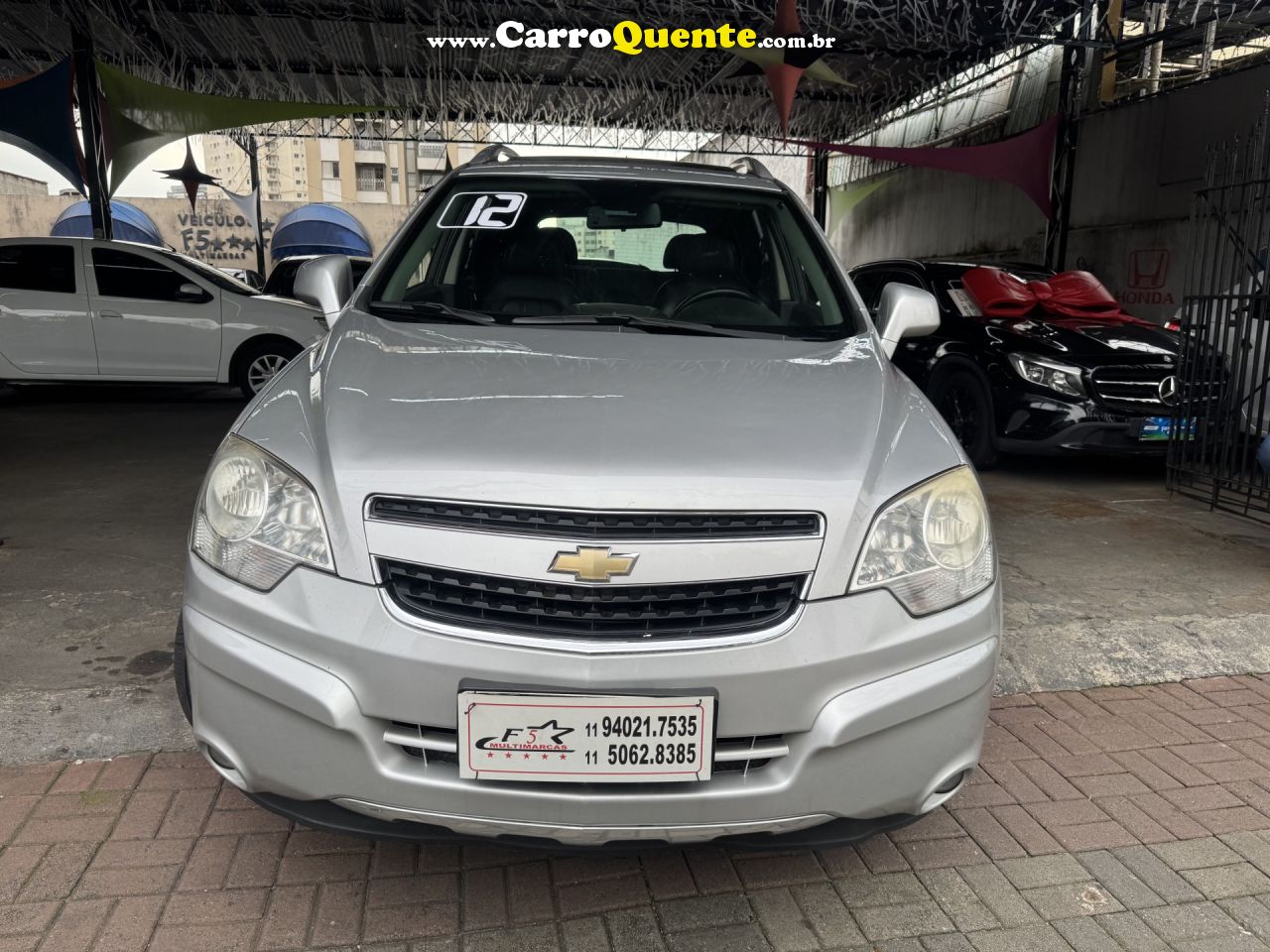 CHEVROLET   CAPTIVA SPORT AWD 3.0 V6 24V 268CV   PRATA 2012 3.0 GASOLINA - Loja