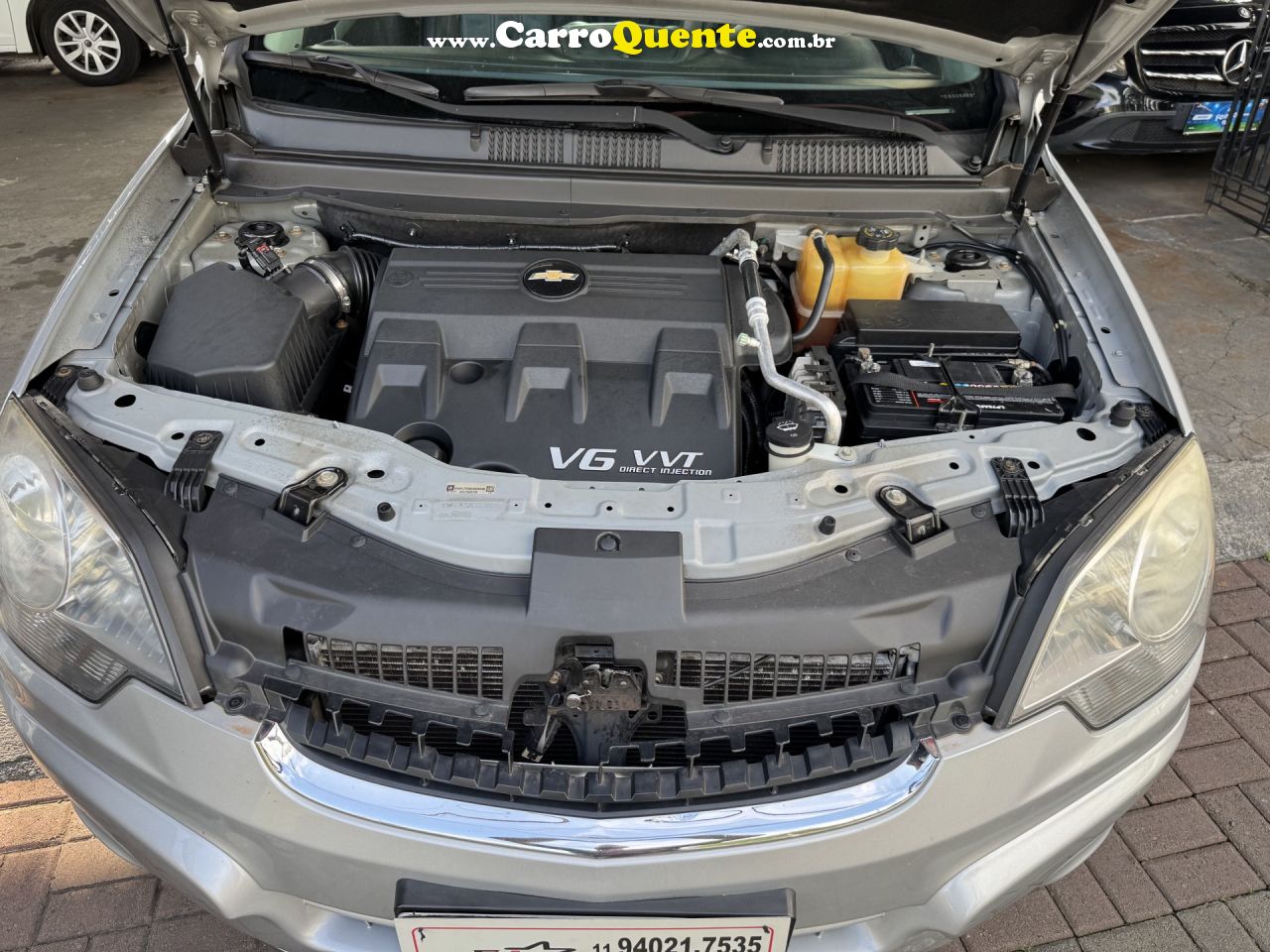 CHEVROLET   CAPTIVA SPORT AWD 3.0 V6 24V 268CV   PRATA 2012 3.0 GASOLINA - Loja