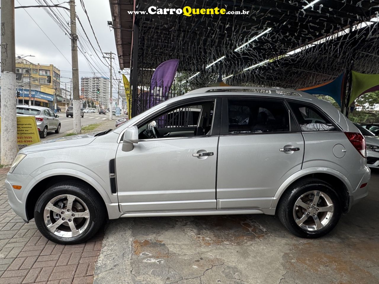 CHEVROLET   CAPTIVA SPORT AWD 3.0 V6 24V 268CV   PRATA 2012 3.0 GASOLINA - Loja