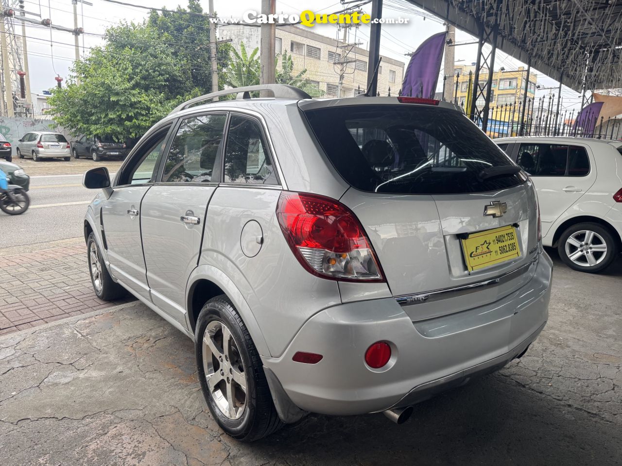 CHEVROLET   CAPTIVA SPORT AWD 3.0 V6 24V 268CV   PRATA 2012 3.0 GASOLINA - Loja