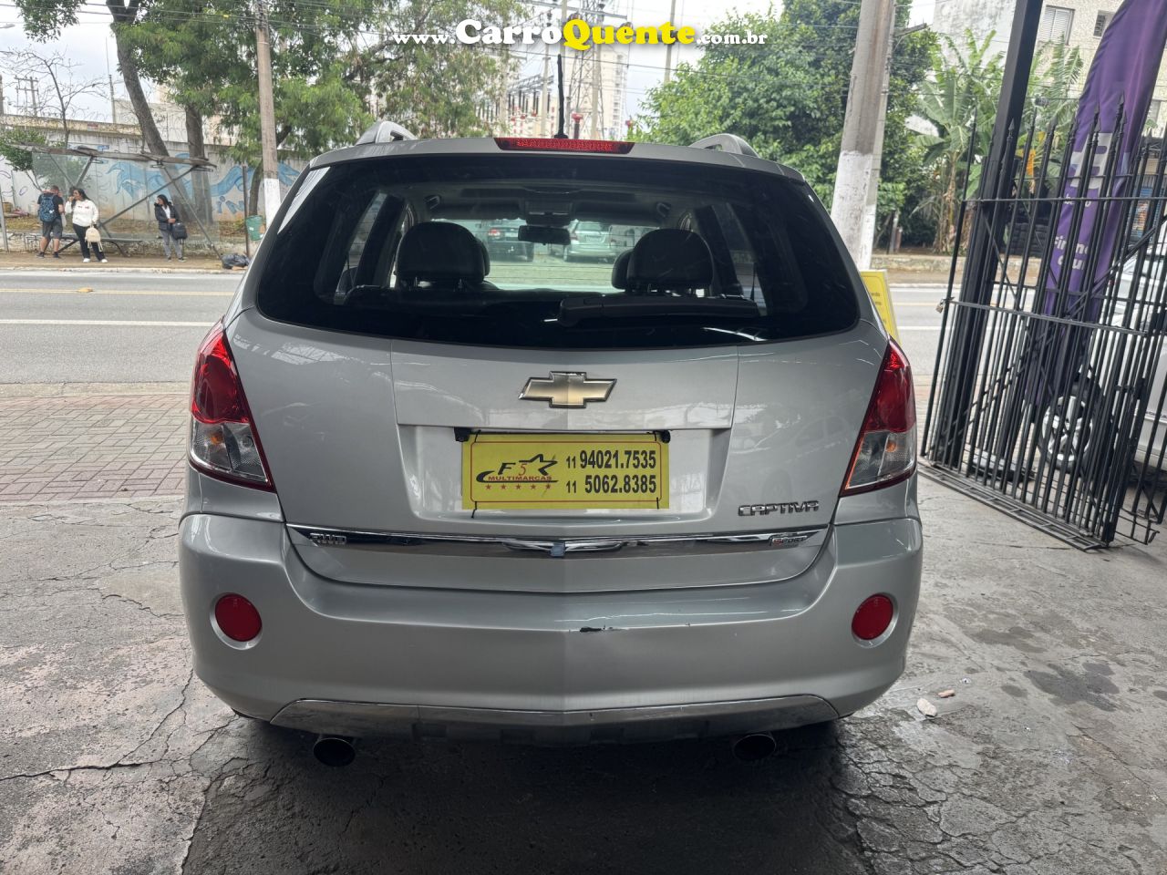 CHEVROLET   CAPTIVA SPORT AWD 3.0 V6 24V 268CV   PRATA 2012 3.0 GASOLINA - Loja