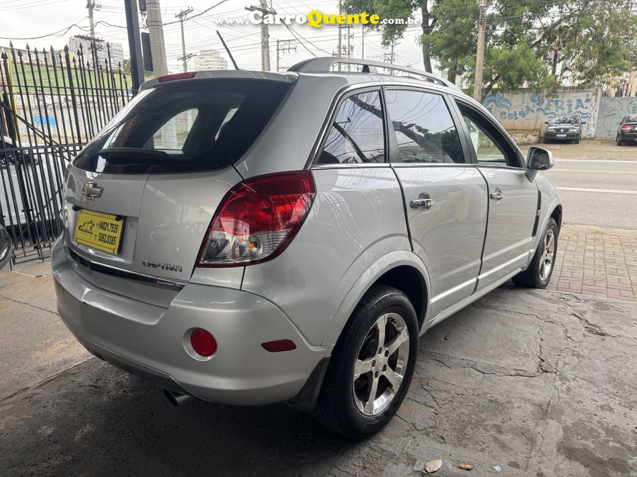 CHEVROLET   CAPTIVA SPORT AWD 3.0 V6 24V 268CV   PRATA 2012 3.0 GASOLINA - Loja