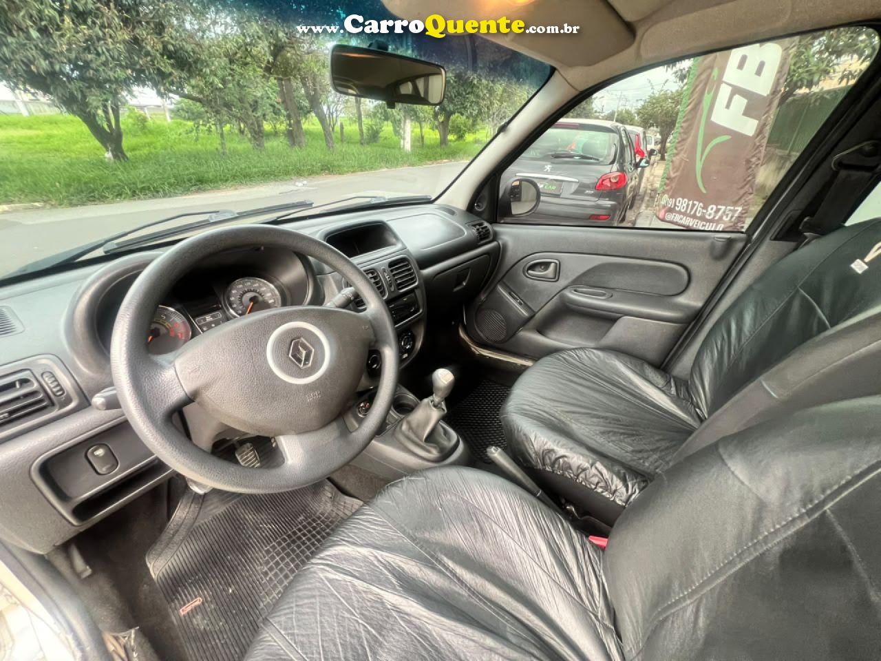 RENAULT   CLIO RNALIZÉEXPR.1.0 HI-POWER 16V 5P   PRATA 2015 1.0 FLEX - Loja