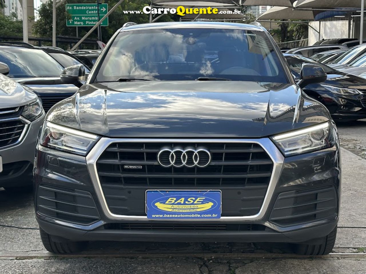 AUDI   Q5 PRESTIGE 2.0 TFSI QUATTRO S TRONIC   CINZA 2019 2.0 GASOLINA - Loja