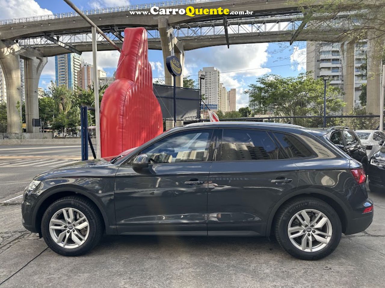 AUDI   Q5 PRESTIGE 2.0 TFSI QUATTRO S TRONIC   CINZA 2019 2.0 GASOLINA - Loja