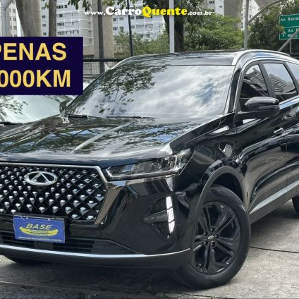 CAOACHERY   TIGGO 7 1.5 TCI TURBO FLEX SPORT CVT   PRETO 2025 1.5 FLEX
