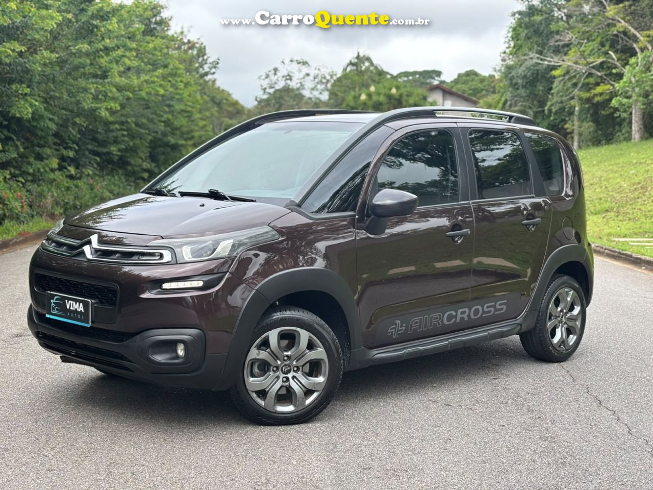 CITROËN   AIRCROSS LIVE 1.6 FLEX 16V 5P AUT.   MARROM 2018 1.6 FLEX - Loja