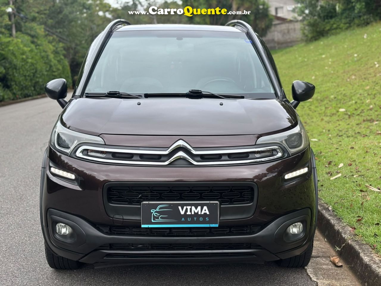 CITROËN   AIRCROSS LIVE 1.6 FLEX 16V 5P AUT.   MARROM 2018 1.6 FLEX - Loja