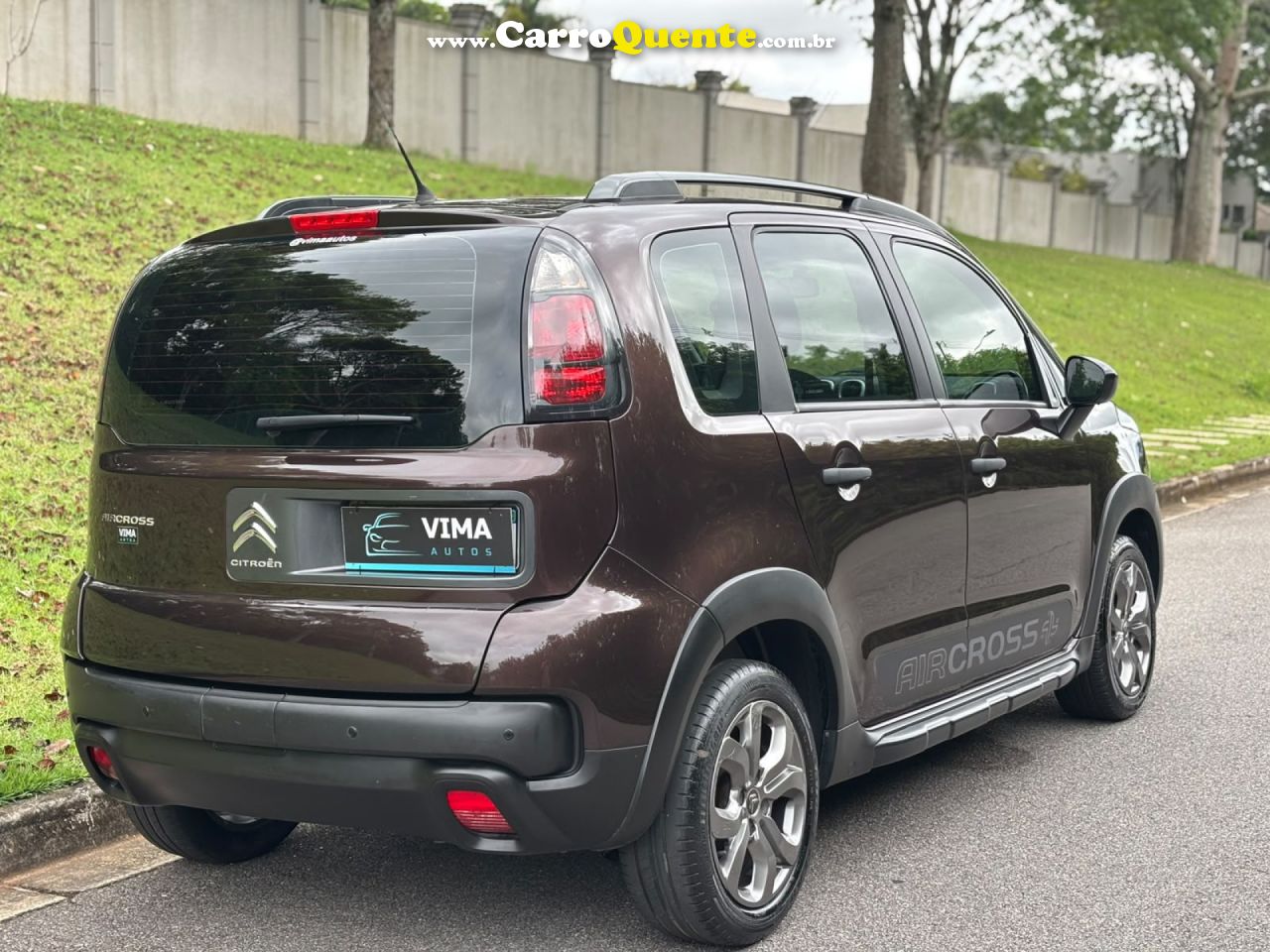 CITROËN   AIRCROSS LIVE 1.6 FLEX 16V 5P AUT.   MARROM 2018 1.6 FLEX - Loja