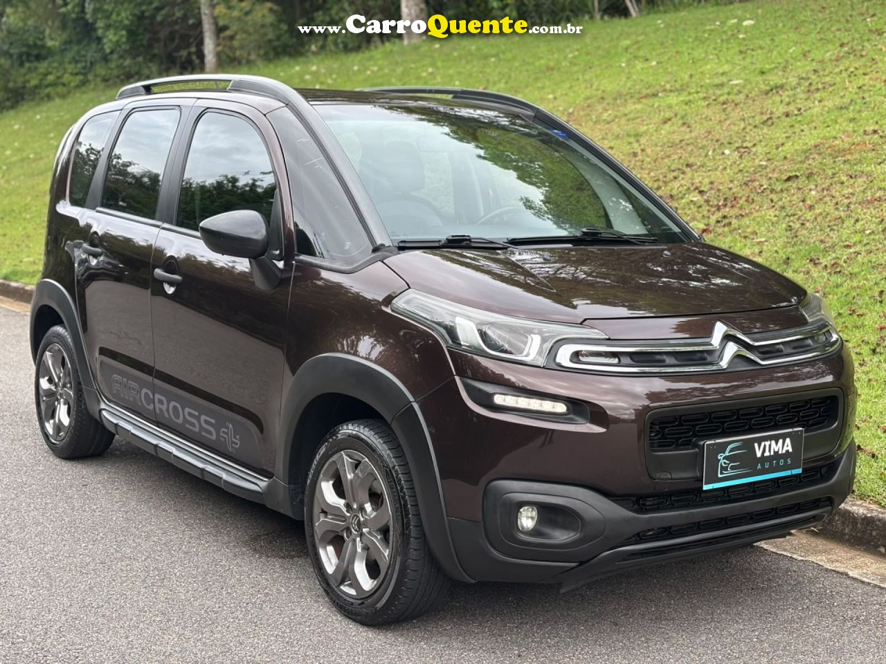 CITROËN   AIRCROSS LIVE 1.6 FLEX 16V 5P AUT.   MARROM 2018 1.6 FLEX - Loja