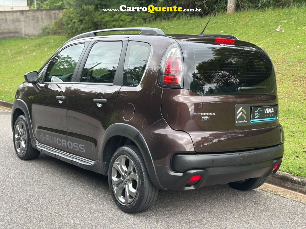 CITROËN   AIRCROSS LIVE 1.6 FLEX 16V 5P AUT.   MARROM 2018 1.6 FLEX - Loja