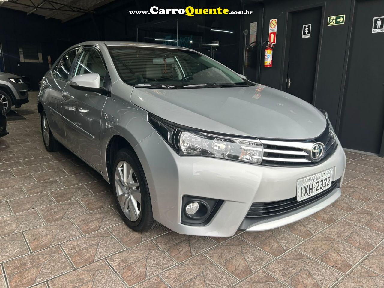 TOYOTA   COROLLA GLI 1.8 FLEX 16V  AUT.   PRATA 2017 1.8 FLEX - Loja