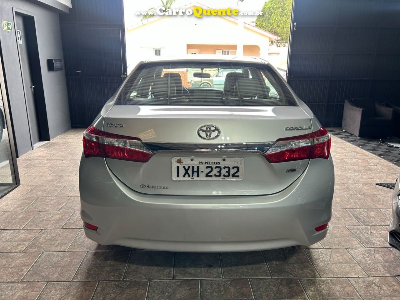 TOYOTA   COROLLA GLI 1.8 FLEX 16V  AUT.   PRATA 2017 1.8 FLEX - Loja