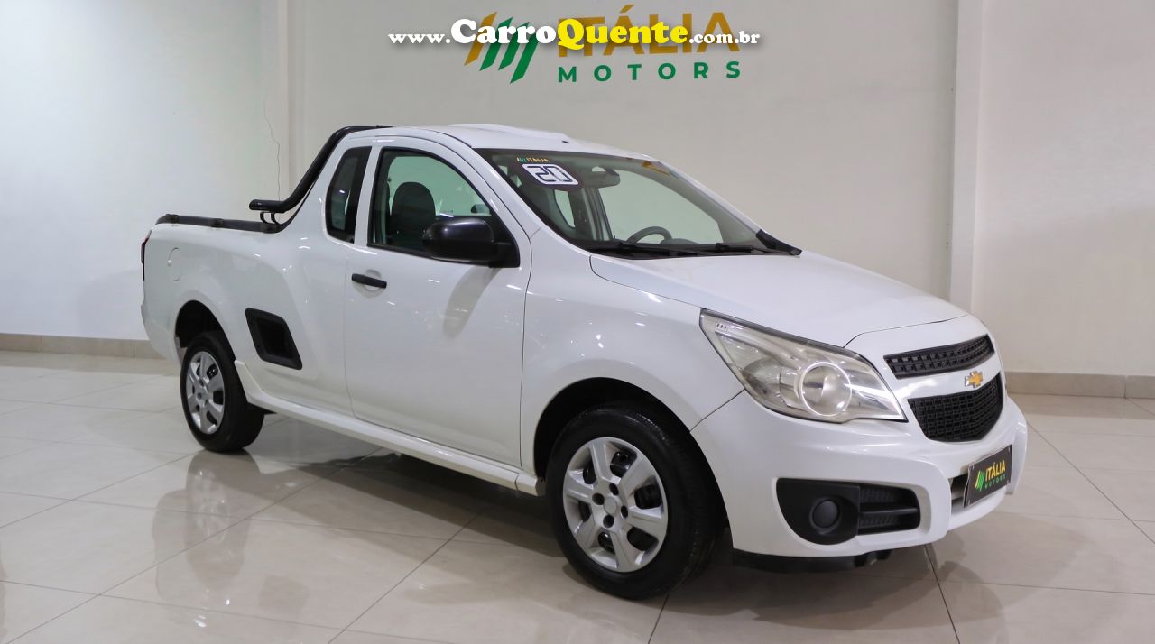 CHEVROLET   MONTANA LS 1.4 ECONOFLEX 8V 2P   BRANCO 2020 1.4 GASOLINA - Loja