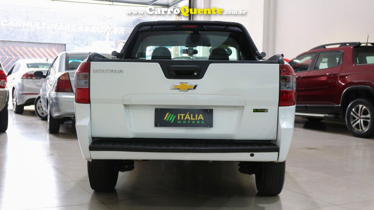 CHEVROLET   MONTANA LS 1.4 ECONOFLEX 8V 2P   BRANCO 2020 1.4 GASOLINA - Loja