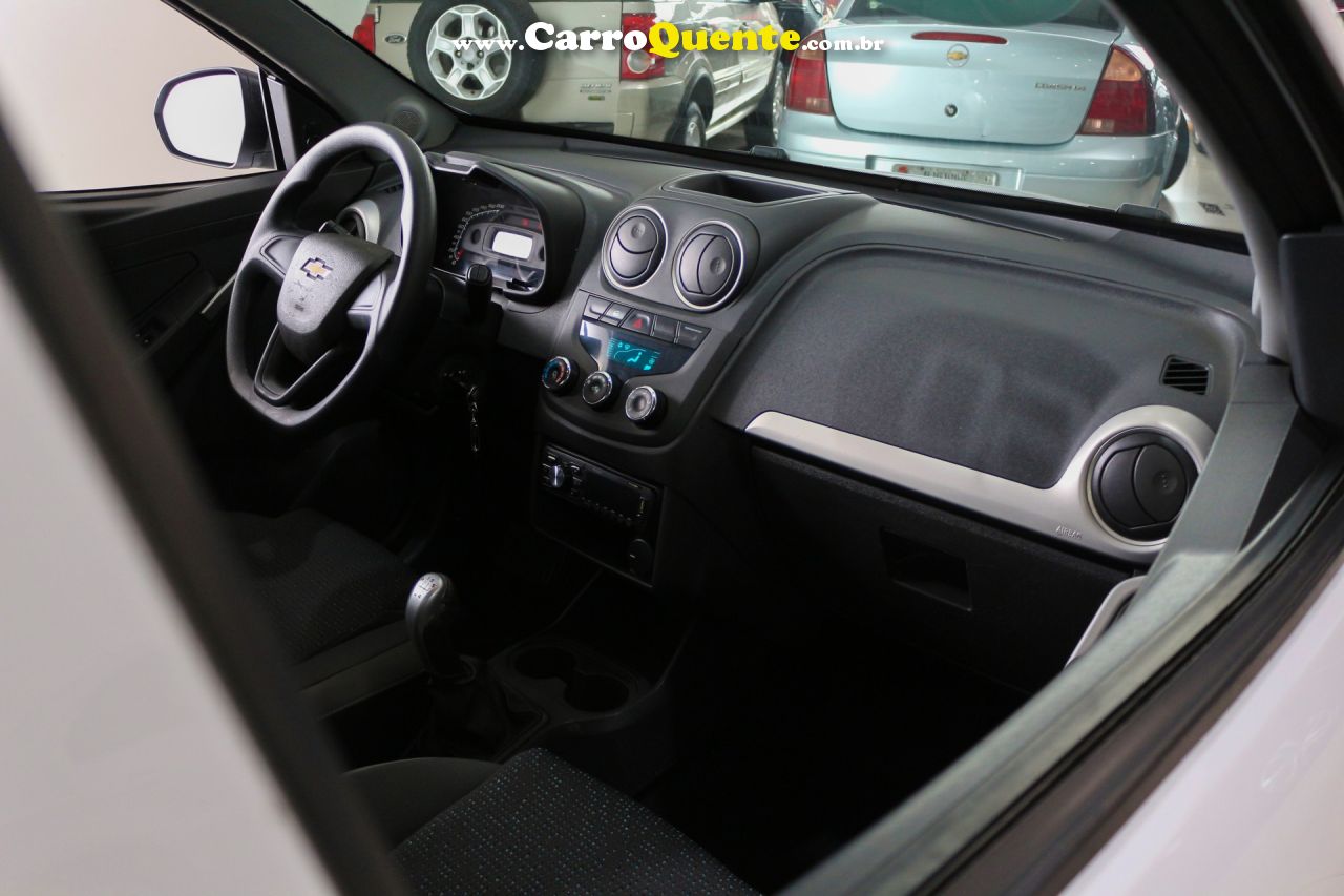 CHEVROLET   MONTANA LS 1.4 ECONOFLEX 8V 2P   BRANCO 2020 1.4 GASOLINA - Loja