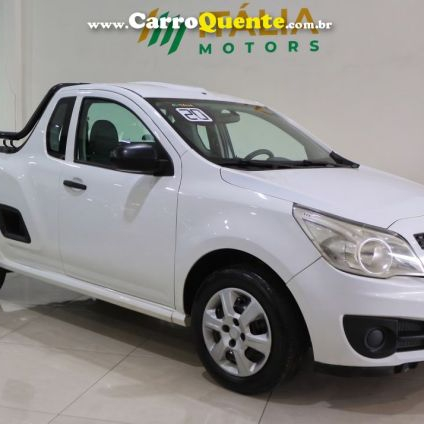 CHEVROLET   MONTANA LS 1.4 ECONOFLEX 8V 2P   BRANCO 2020 1.4 GASOLINA