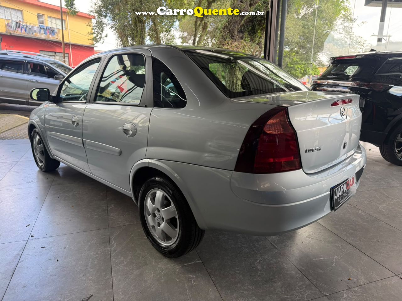 CHEVROLET   CORSA SED. PREMIUM 1.4 8V ECONOFLEX 4P   PRATA 2009 1.4 GASOLINA - Loja