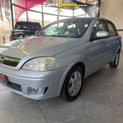 CHEVROLET   CORSA SED. PREMIUM 1.4 8V ECONOFLEX 4P   PRATA 2009 1.4 GASOLINA