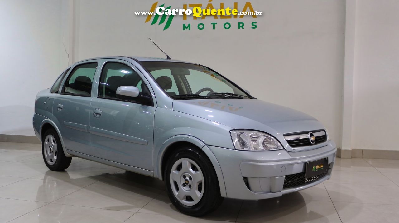 CHEVROLET   CORSA SED. PREMIUM 1.4 8V ECONOFLEX 4P   PRATA 2010 1.4 FLEX - Loja