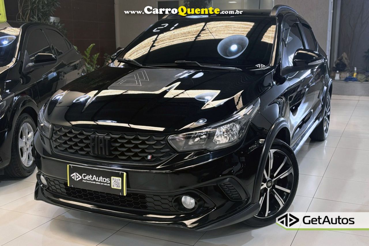 FIAT   ARGO TREKKING 1.3 8V FLEX   PRETO 2021 1.3 FLEX - Loja
