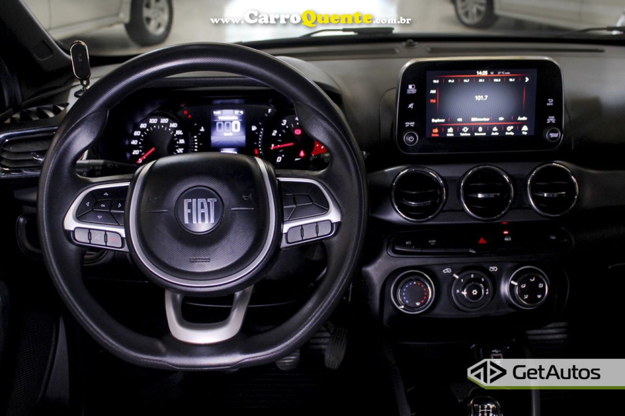 FIAT   ARGO TREKKING 1.3 8V FLEX   PRETO 2021 1.3 FLEX - Loja
