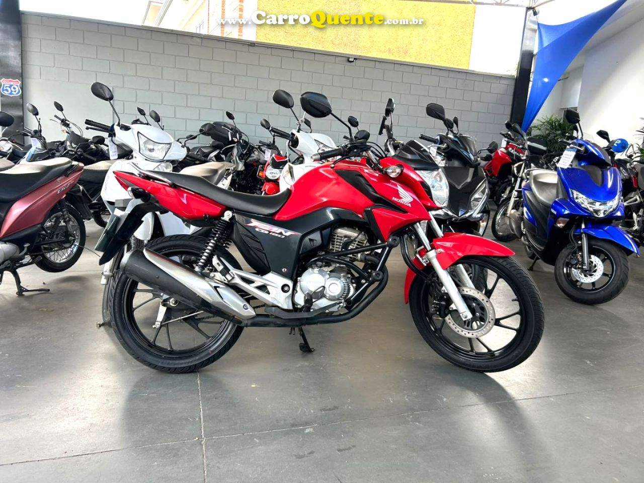 HONDA - CG 160 FAN 2023 Flex Manual - Loja