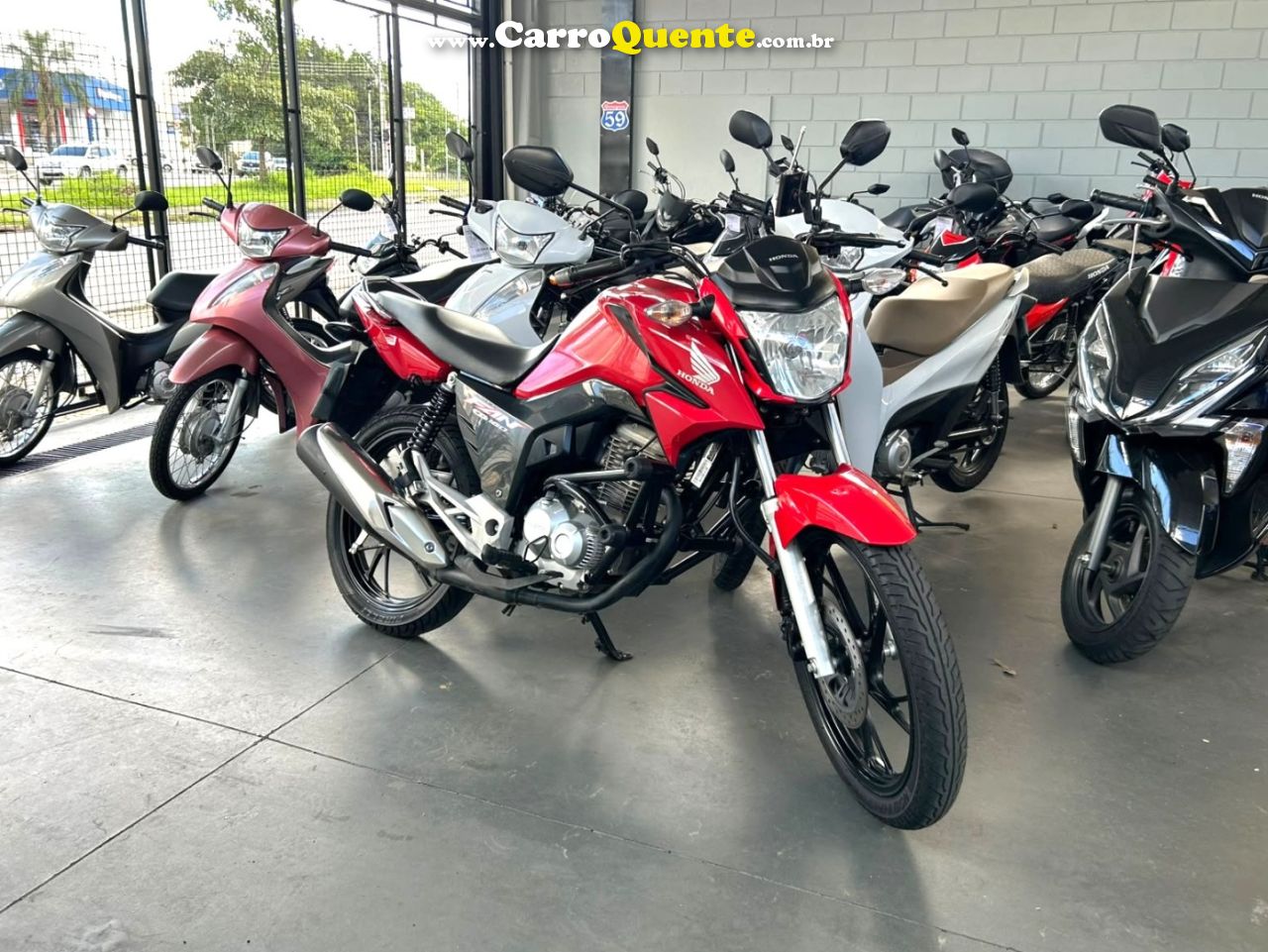 HONDA - CG 160 FAN 2023 Flex Manual - Loja