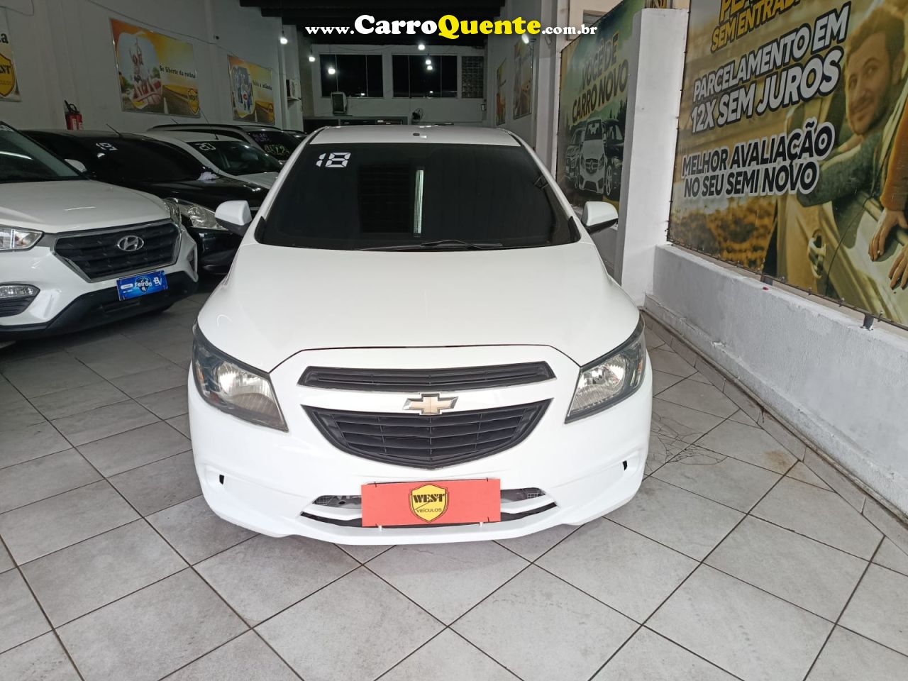 CHEVROLET ONIX 1.0 MPFI JOY 8V 2018 - Loja