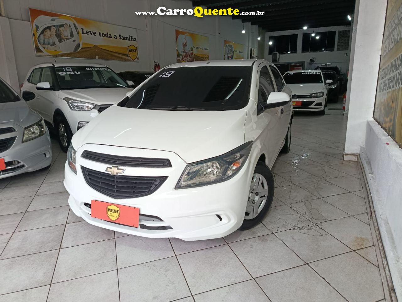 CHEVROLET ONIX 1.0 MPFI JOY 8V 2018 - Loja