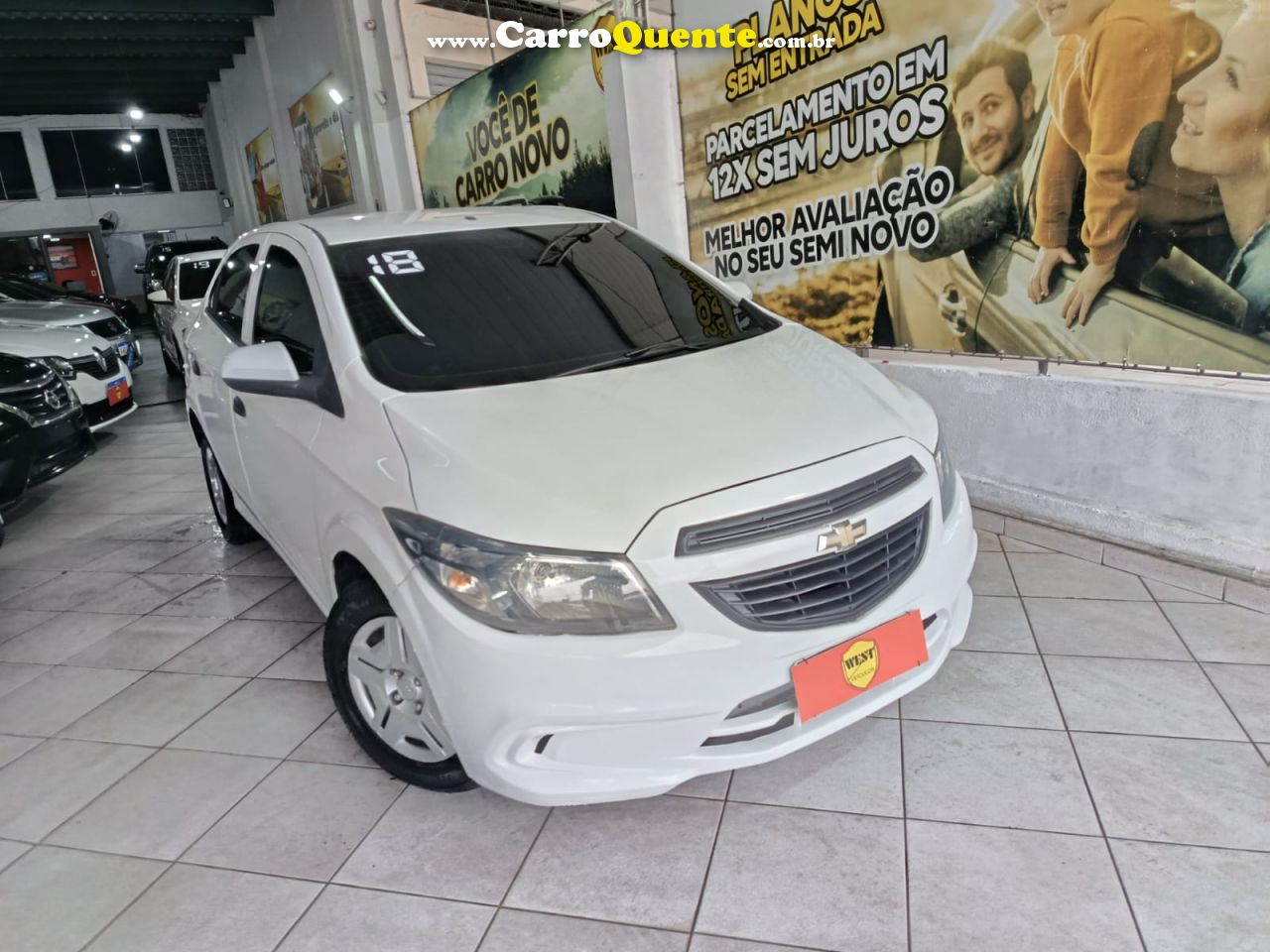 CHEVROLET ONIX 1.0 MPFI JOY 8V 2018 - Loja
