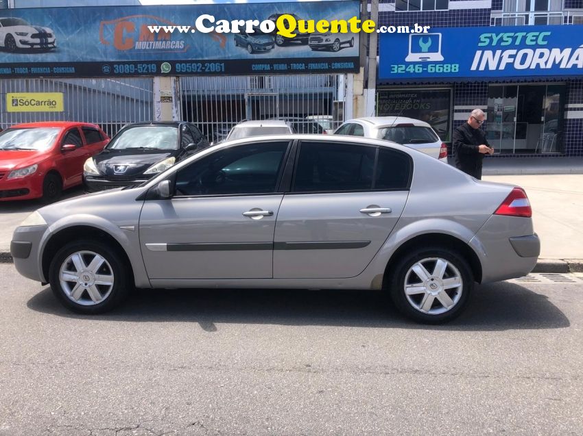 Renault MEGANE 1.6 DYNAMIQUE 16V FLEX 4P MANUAL - Loja