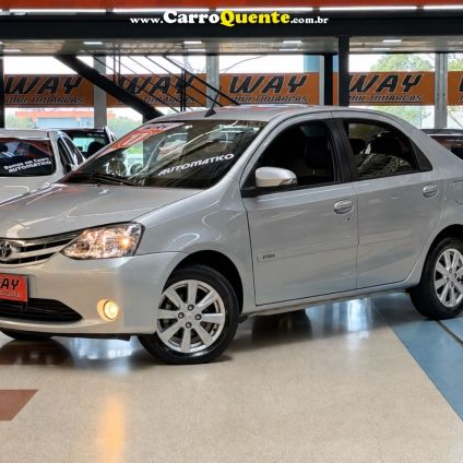 TOYOTA ETIOS 1.5 XLS SEDAN 16V 2017