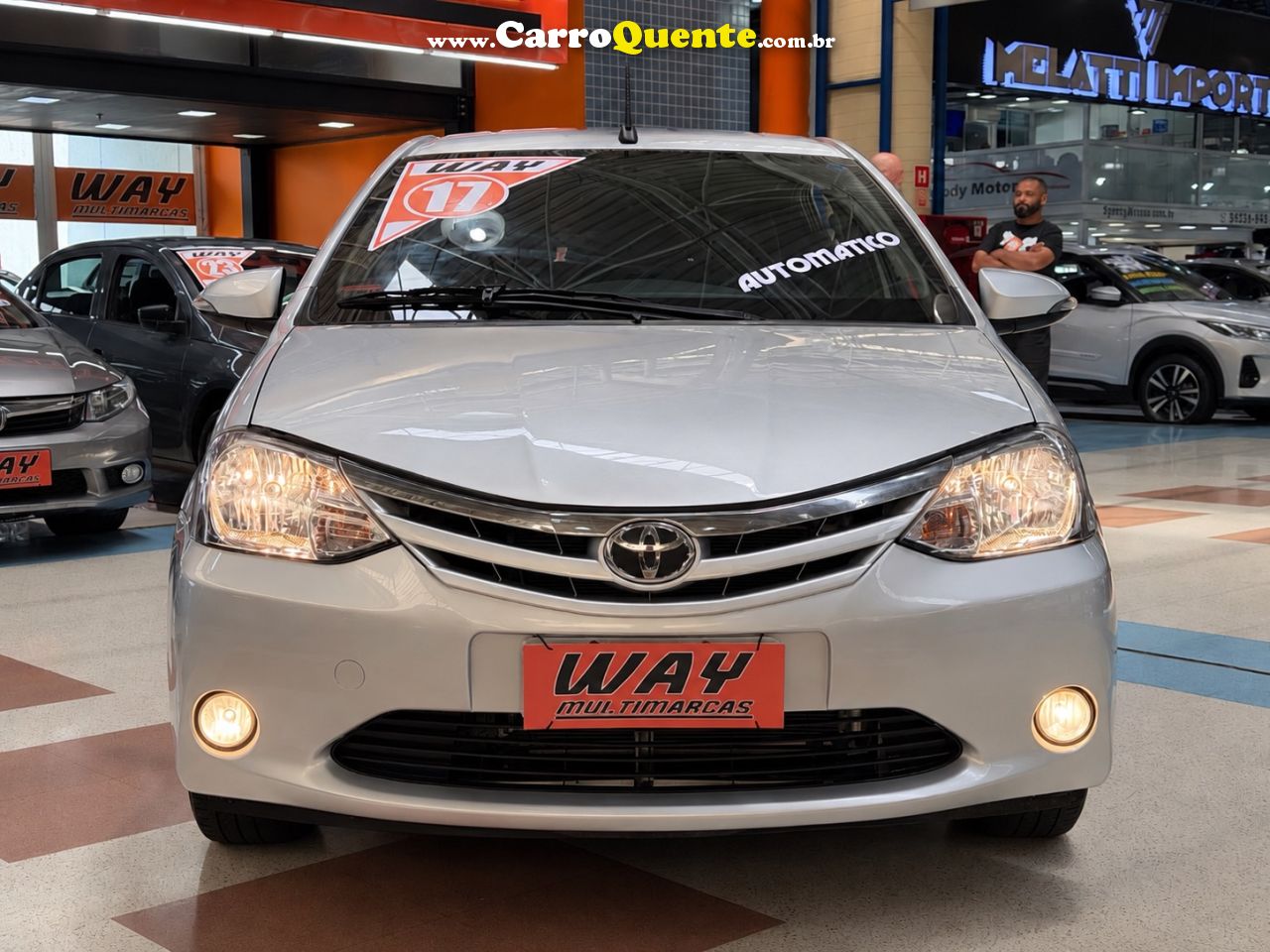 TOYOTA ETIOS 1.5 XLS SEDAN 16V 2017 - Loja
