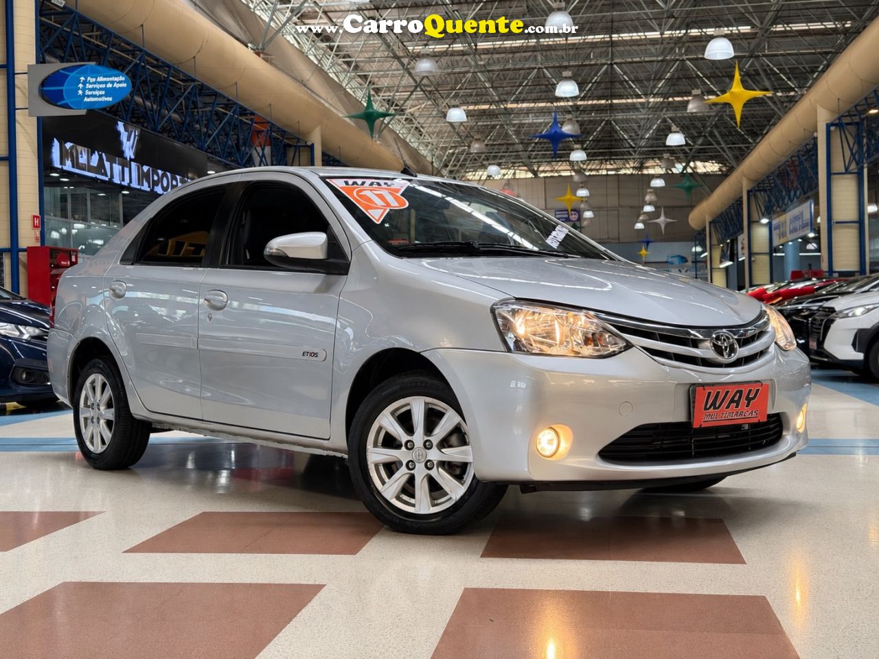 TOYOTA ETIOS 1.5 XLS SEDAN 16V 2017 - Loja