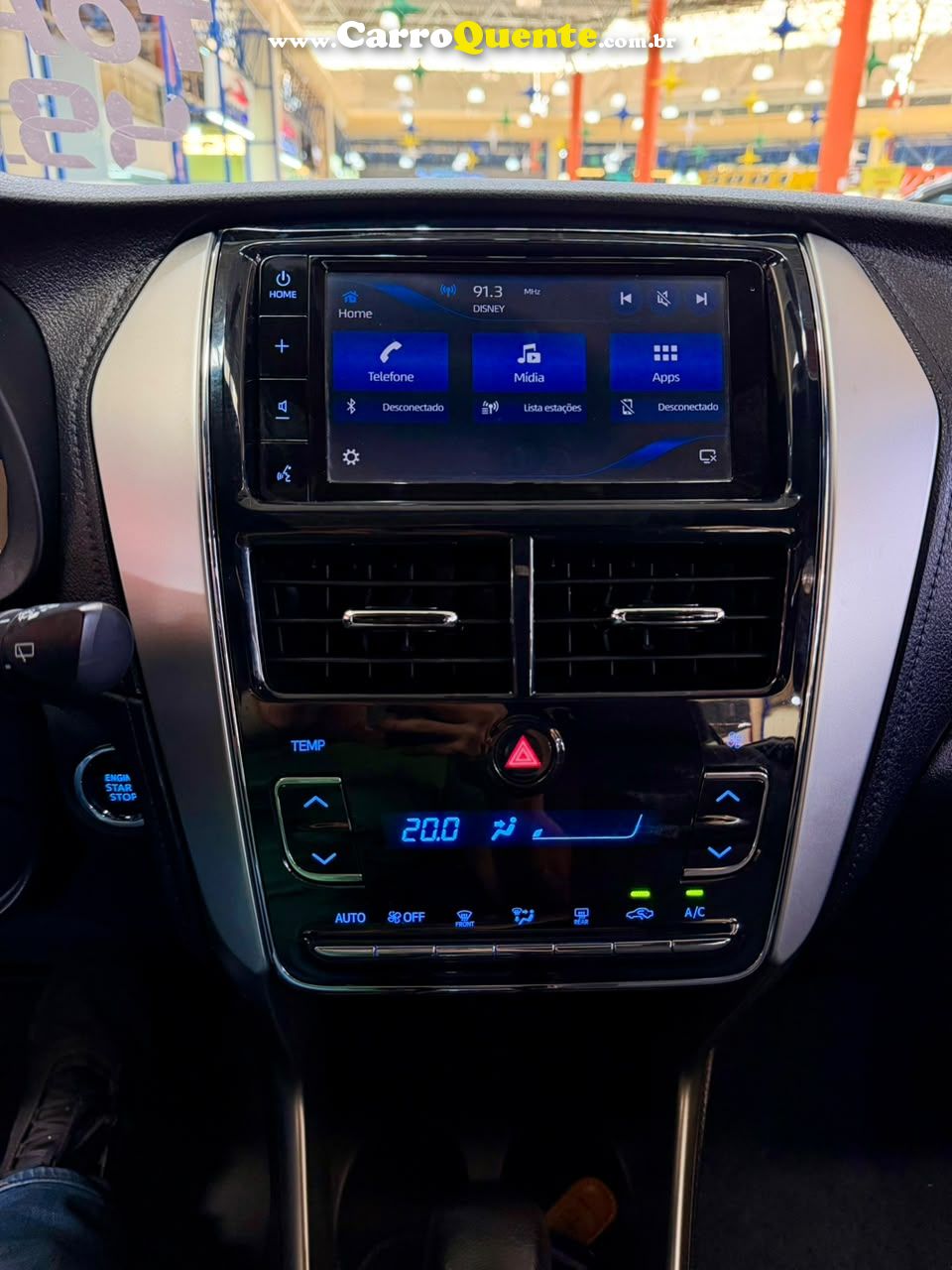 TOYOTA YARIS 1.5 16V XLS MULTIDRIVE 2019 - Loja