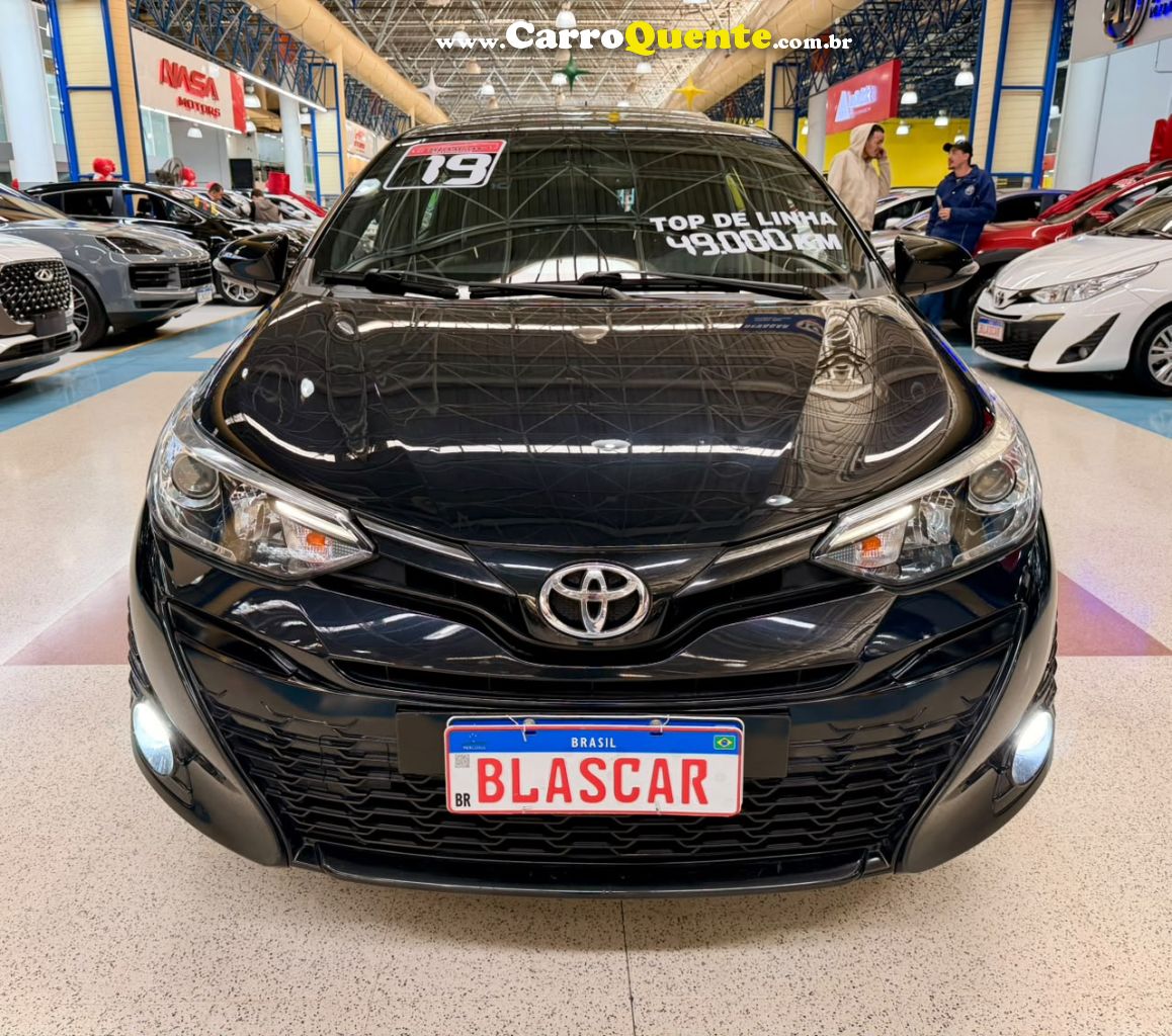 TOYOTA YARIS 1.5 16V XLS MULTIDRIVE 2019 - Loja