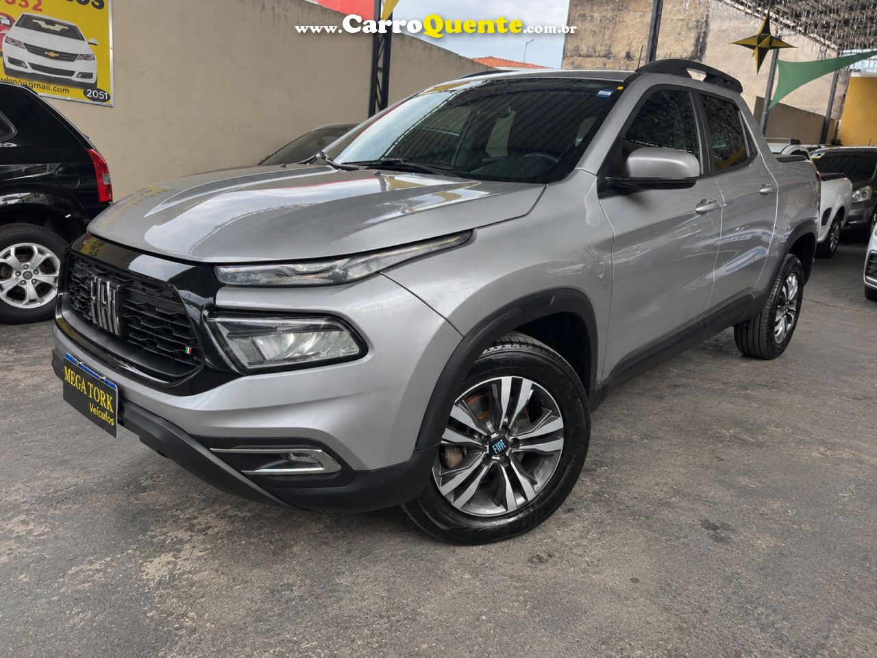 FIAT   TORO FREEDOM 1.3 T270 4X2 FLEX AUT.   PRATA 2024 1.3 FLEX - Loja