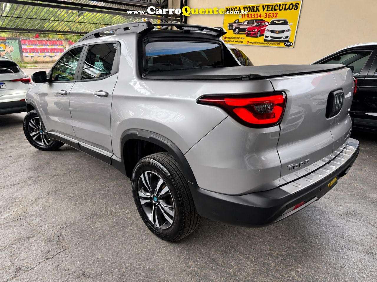 FIAT   TORO FREEDOM 1.3 T270 4X2 FLEX AUT.   PRATA 2024 1.3 FLEX - Loja