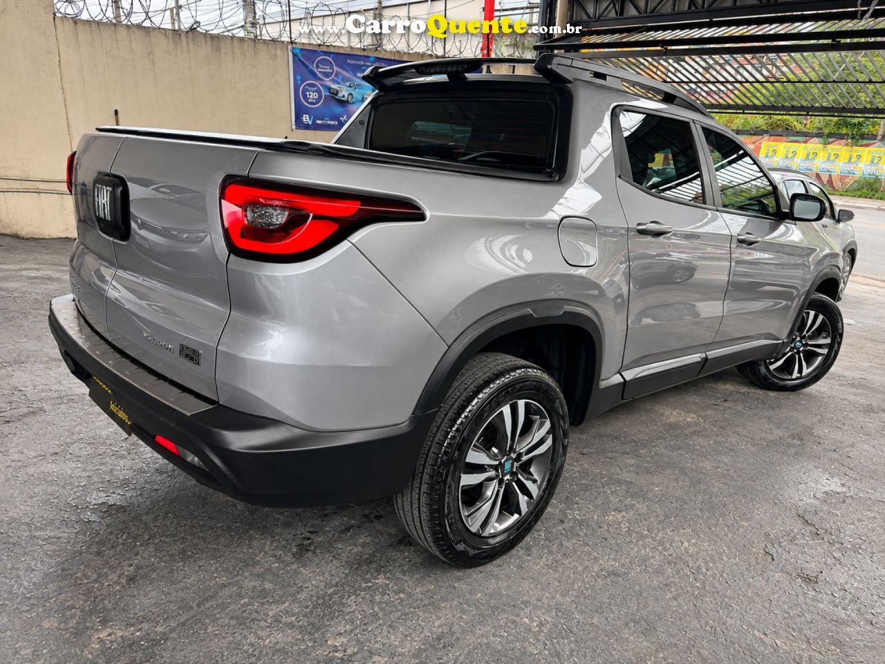 FIAT   TORO FREEDOM 1.3 T270 4X2 FLEX AUT.   PRATA 2024 1.3 FLEX - Loja