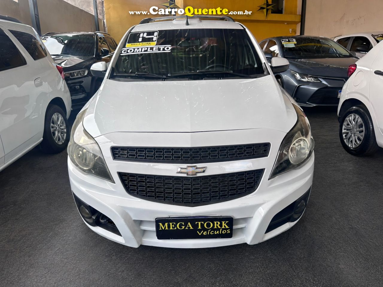 CHEVROLET   MONTANA SPORT 1.4 ECONOFLEX 8V 2P   BRANCO 2014 1.4 FLEX - Loja