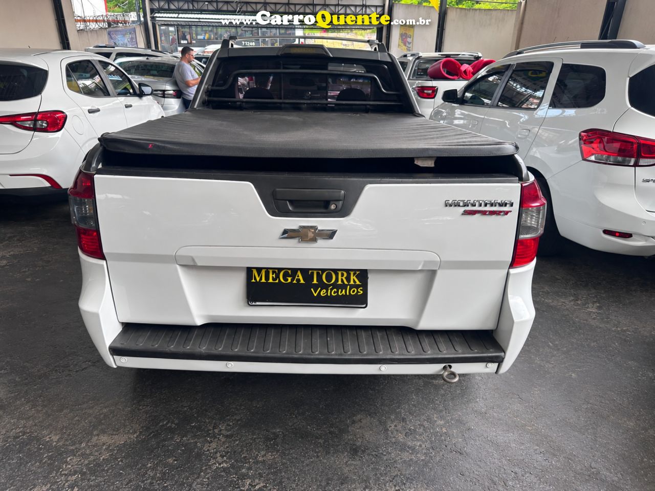 CHEVROLET   MONTANA SPORT 1.4 ECONOFLEX 8V 2P   BRANCO 2014 1.4 FLEX - Loja