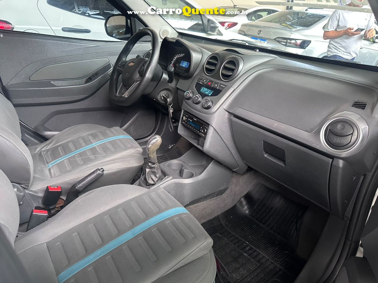 CHEVROLET   MONTANA SPORT 1.4 ECONOFLEX 8V 2P   BRANCO 2014 1.4 FLEX - Loja
