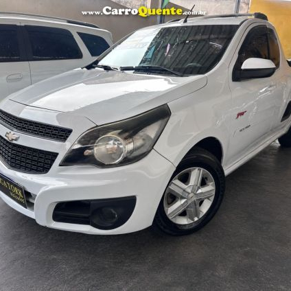 CHEVROLET   MONTANA SPORT 1.4 ECONOFLEX 8V 2P   BRANCO 2014 1.4 FLEX