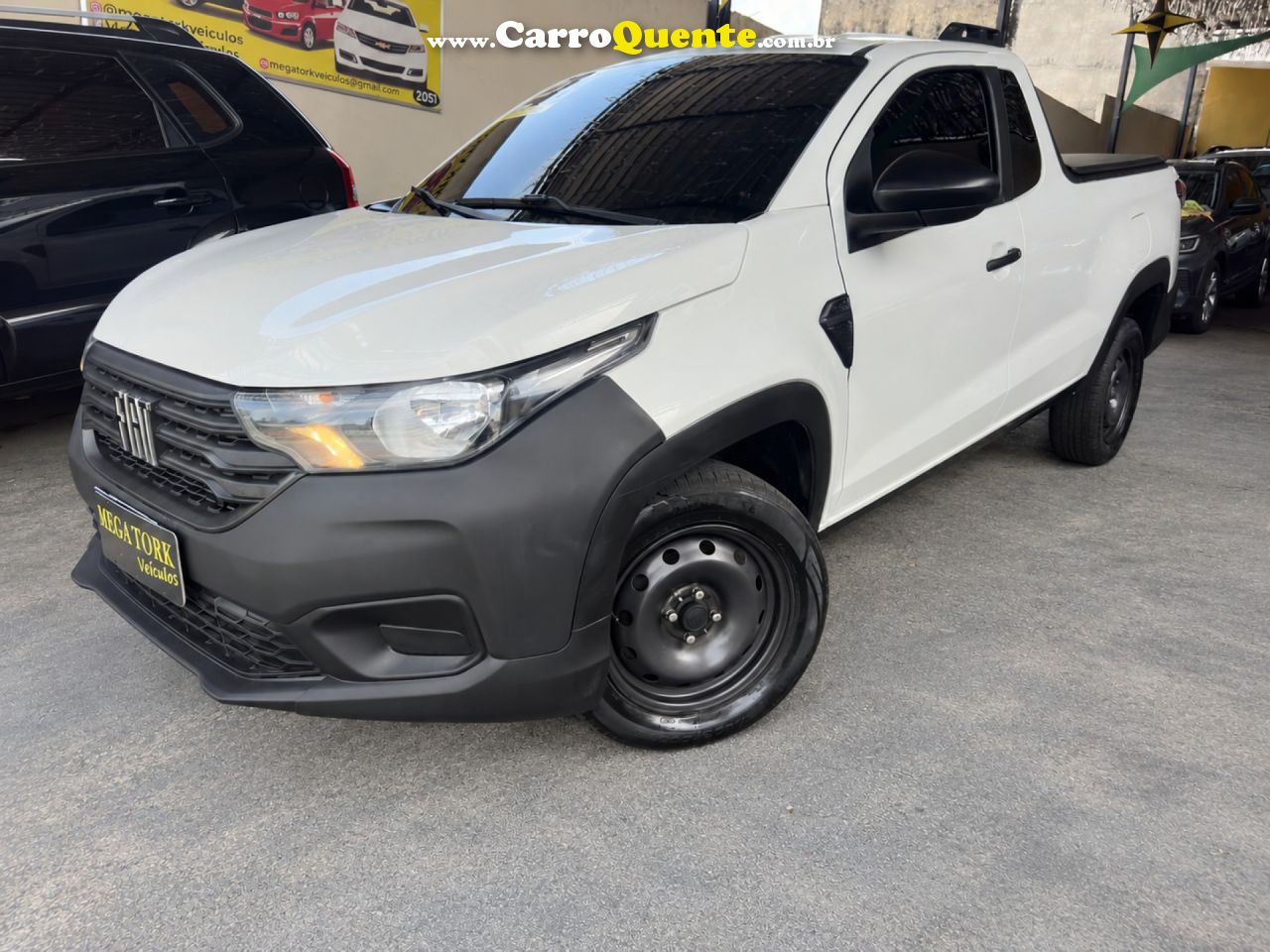FIAT   STRADA ENDURANCE 1.4 FLEX 8V CS PLUS   BRANCO 2023 1.4 FLEX - Loja