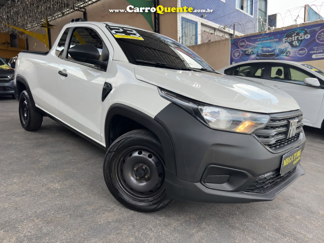FIAT   STRADA ENDURANCE 1.4 FLEX 8V CS PLUS   BRANCO 2023 1.4 FLEX - Loja